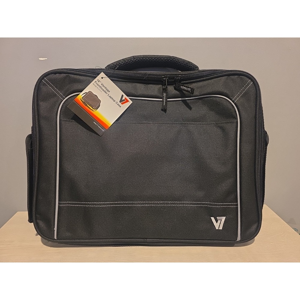 Vantage V7 16" Black Padded Soft‎ Laptop Computer Bag